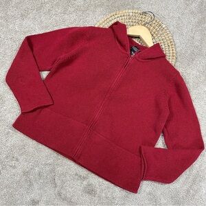 Eileen Fisher Red Women's Cardigan Sweater